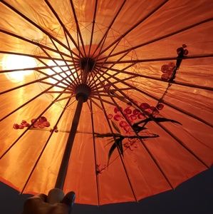 Mini hand painted Parasol